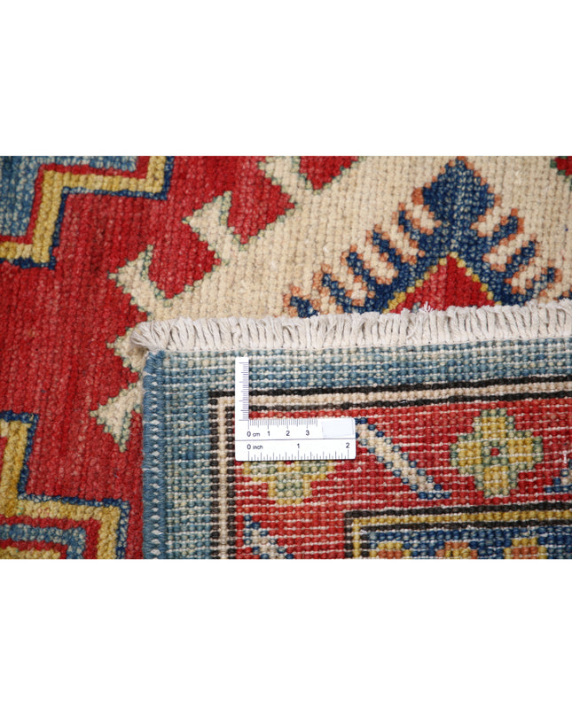 Kazak 8' 2" X 11' 6" Hand Knotted Wool Rug 8' 2" X 11' 6" (249 X 351) / Blue / Wool