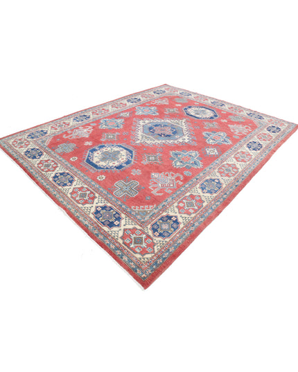 Kazak 8' 11" X 11' 2" Hand Knotted Wool Rug 8' 11" X 11' 2" (272 X 340) / Red / Wool