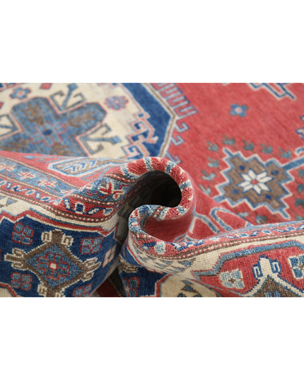 Kazak 8' 11" X 11' 2" Hand Knotted Wool Rug 8' 11" X 11' 2" (272 X 340) / Red / Wool