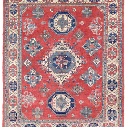Kazak 8' 11" X 11' 2" Hand Knotted Wool Rug 8' 11" X 11' 2" (272 X 340) / Red / Wool
