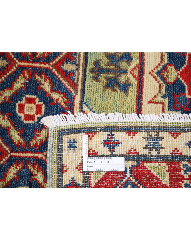 Kazak 4' 10" X 19' 4" Hand Knotted Wool Rug 4' 10" X 19' 4" (147 X 589) / Red / Wool