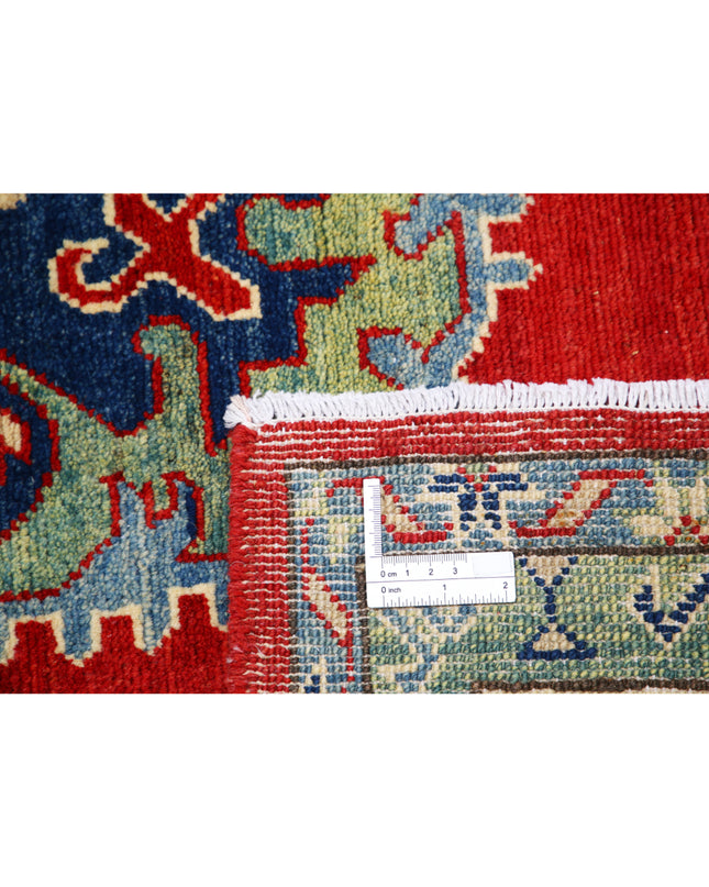 Kazak 8' 6" X 12' 4" Hand Knotted Wool Rug 8' 6" X 12' 4" (259 X 376) / Red / Wool