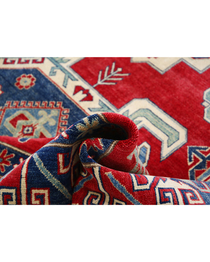 Kazak 8' 4" X 11' 6" Hand Knotted Wool Rug 8' 4" X 11' 6" (254 X 351) / Red / Wool