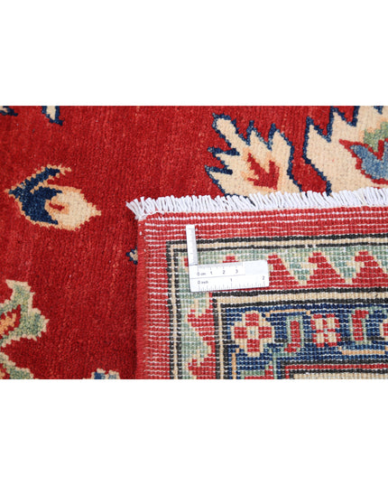 Kazak 8' 0" X 9' 9" Hand Knotted Wool Rug 8' 0" X 9' 9" (244 X 297) / Red / Wool
