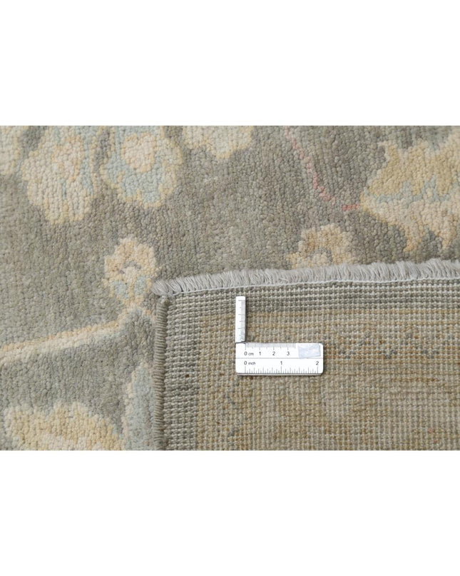 Kazak 4' 1" X 19' 10" Hand Knotted Wool Rug 4' 1" X 19' 10" (124 X 604) / Grey / Wool