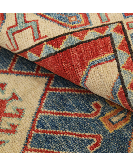 Kazak 2' 11" X 5' 9" Hand Knotted Wool Rug 2' 11" X 5' 9" (89 X 175) / Red / Wool