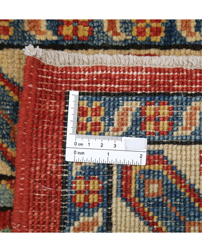 Kazak 2' 11" X 5' 9" Hand Knotted Wool Rug 2' 11" X 5' 9" (89 X 175) / Red / Wool