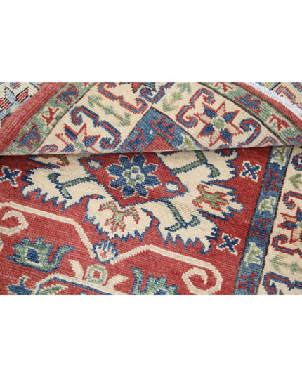 Kazak 2' 8" X 4' 0" Hand Knotted Wool Rug 2' 8" X 4' 0" (81 X 122) / Red / Wool