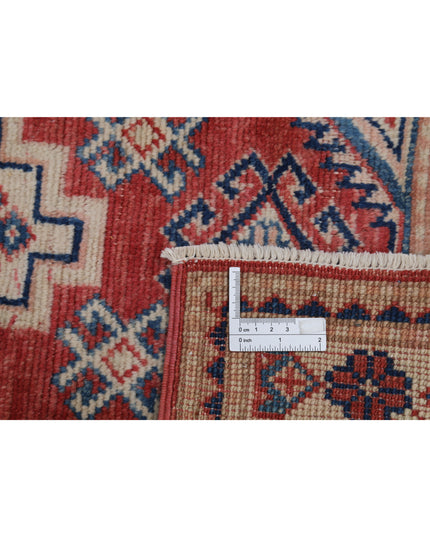 Kazak 1' 10" X 2' 9" Hand Knotted Wool Rug 1' 10" X 2' 9" (56 X 84) / Red / Wool