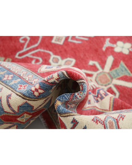 Kazak 9' 1" X 12' 4" Hand Knotted Wool Rug 9' 1" X 12' 4" (277 X 376) / Red / Wool