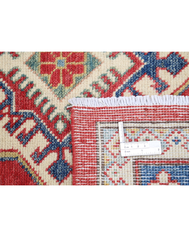 Kazak 9' 1" X 12' 4" Hand Knotted Wool Rug 9' 1" X 12' 4" (277 X 376) / Red / Wool