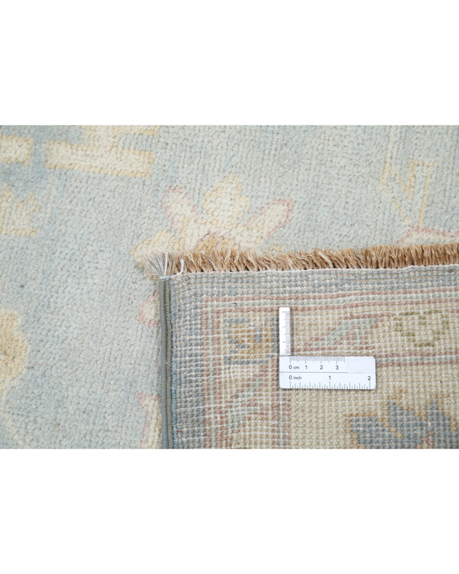 Kazak 6' 0" X 8' 9" Hand Knotted Wool Rug 6' 0" X 8' 9" (183 X 267) / Blue / Wool