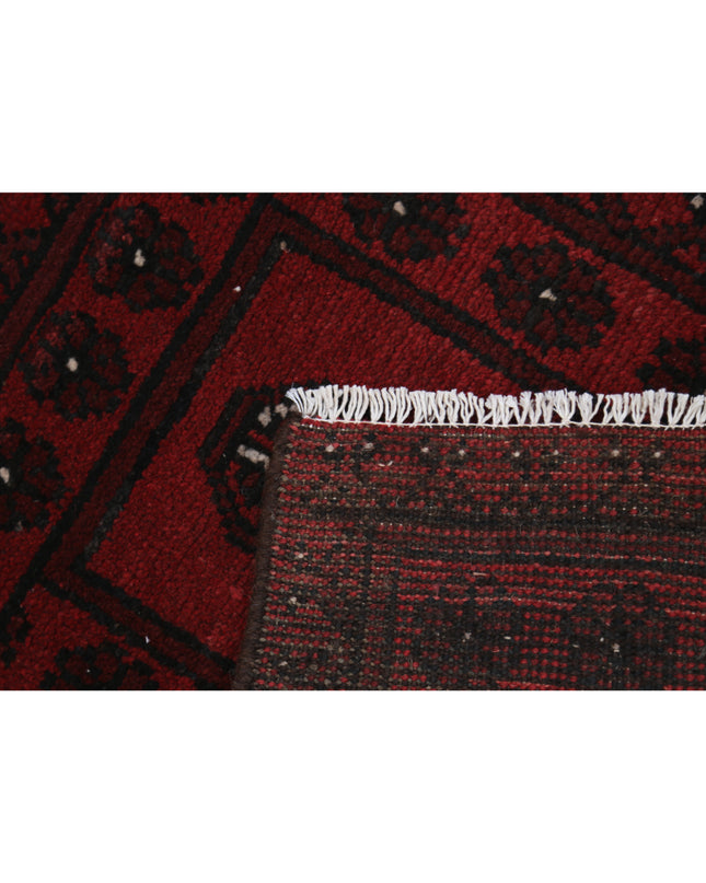 Kazak 1' 7" X 2' 3" Hand Knotted Wool Rug 1' 7" X 2' 3" (48 X 69) / Red / Wool