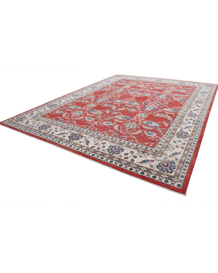 Kazak 12' 1" X 15' 3" Hand Knotted Wool Rug 12' 1" X 15' 3" (368 X 465) / Red / Wool