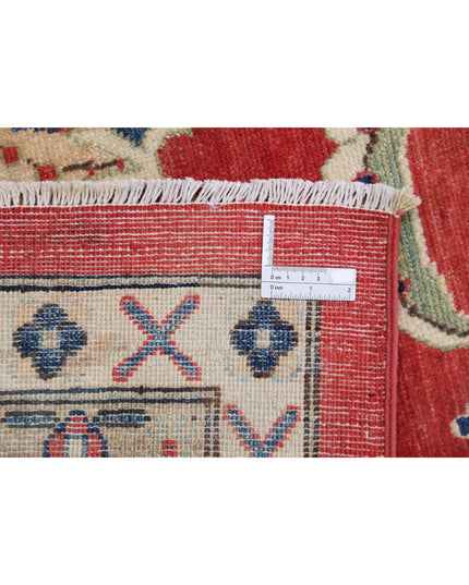 Kazak 12' 1" X 15' 3" Hand Knotted Wool Rug 12' 1" X 15' 3" (368 X 465) / Red / Wool