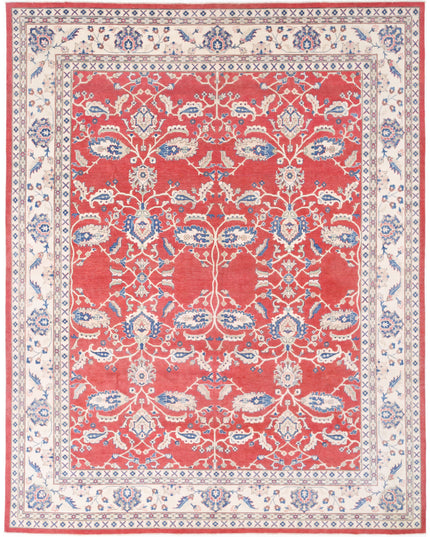 Kazak 12' 1" X 15' 3" Hand Knotted Wool Rug 12' 1" X 15' 3" (368 X 465) / Red / Wool
