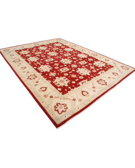 Kazak 8' 11" X 11' 9" Hand Knotted Wool Rug 8' 11" X 11' 9" (272 X 358) / Red / Wool