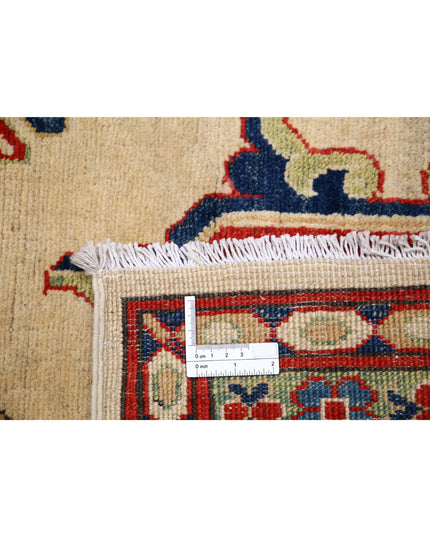 Kazak 9' 9" X 10' 0" Hand Knotted Wool Rug 9' 9" X 10' 0" (297 X 305) / Ivory / Wool