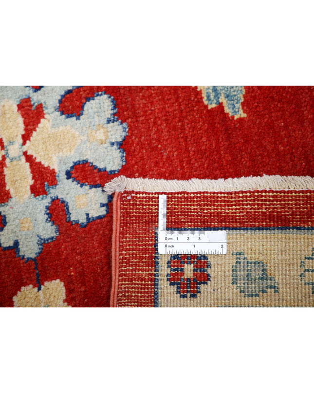 Kazak 8' 10" X 11' 9" Hand Knotted Wool Rug 8' 10" X 11' 9" (269 X 358) / Red / Wool