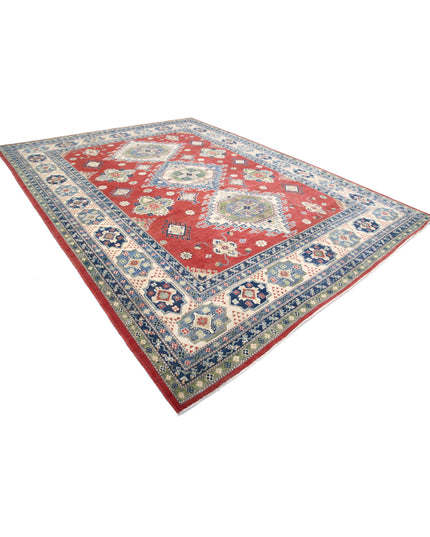 Kazak 10' 1" X 13' 3" Hand Knotted Wool Rug 10' 1" X 13' 3" (307 X 404) / Red / Wool