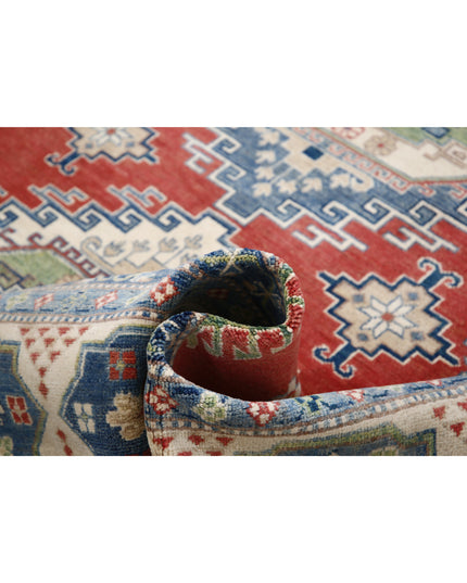 Kazak 10' 1" X 13' 3" Hand Knotted Wool Rug 10' 1" X 13' 3" (307 X 404) / Red / Wool