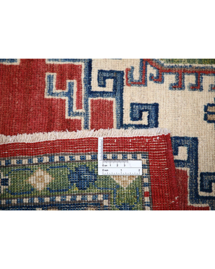 Kazak 10' 1" X 13' 3" Hand Knotted Wool Rug 10' 1" X 13' 3" (307 X 404) / Red / Wool
