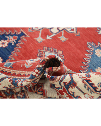 Kazak 9' 4" X 11' 10" Hand Knotted Wool Rug 9' 4" X 11' 10" (284 X 361) / Red / Wool