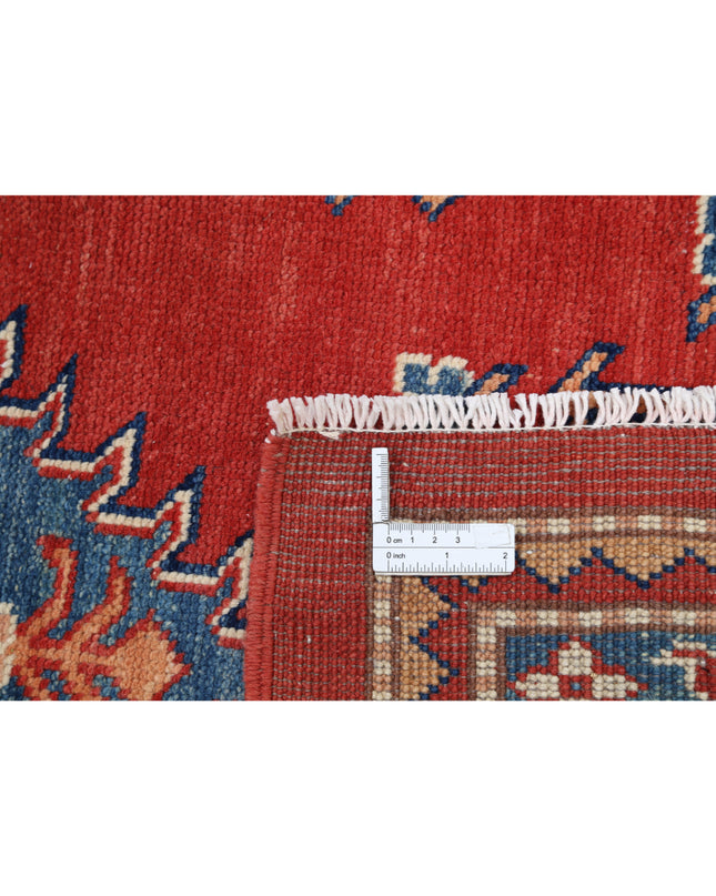 Kazak 9' 4" X 11' 10" Hand Knotted Wool Rug 9' 4" X 11' 10" (284 X 361) / Red / Wool