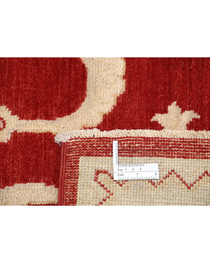 Kazak 7' 11" X 8' 3" Hand Knotted Wool Rug 7' 11" X 8' 3" (241 X 251) / Red / Wool