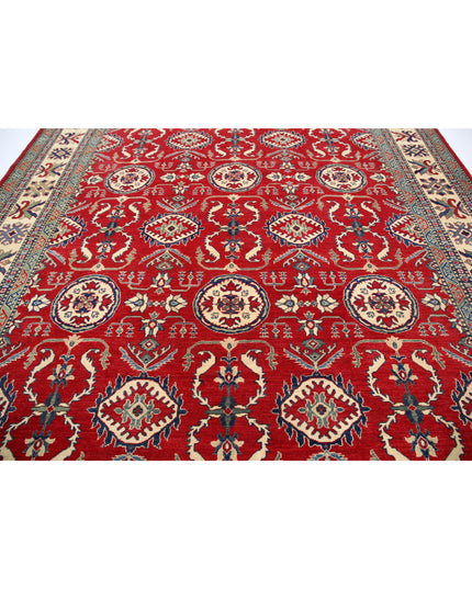 Kazak 10' 2" X 12' 9" Hand Knotted Wool Rug 10' 2" X 12' 9" (310 X 389) / Red / Wool