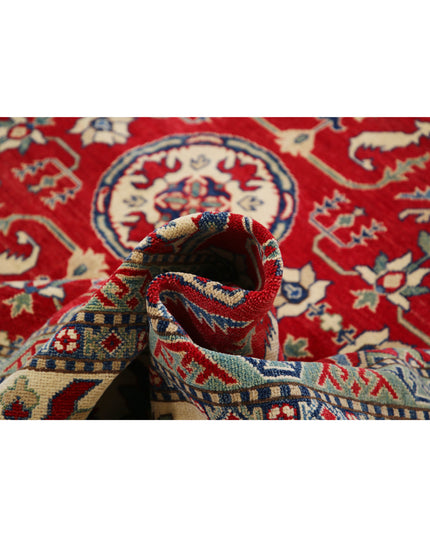 Kazak 10' 2" X 12' 9" Hand Knotted Wool Rug 10' 2" X 12' 9" (310 X 389) / Red / Wool