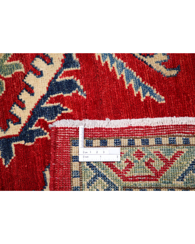 Kazak 10' 2" X 12' 9" Hand Knotted Wool Rug 10' 2" X 12' 9" (310 X 389) / Red / Wool