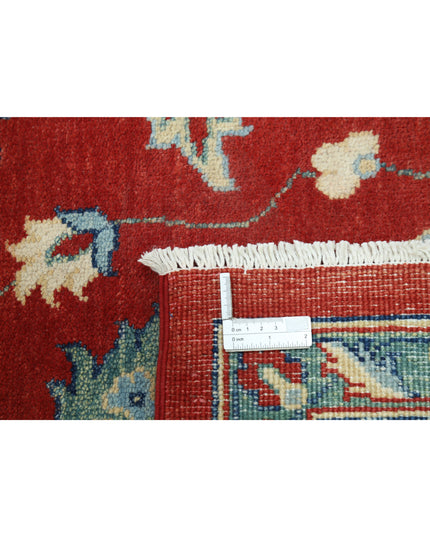 Kazak 8' 10" X 12' 2" Hand Knotted Wool Rug 8' 10" X 12' 2" (269 X 371) / Red / Wool