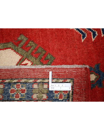 Kazak 9' 7" X 13' 10" Hand Knotted Wool Rug 9' 7" X 13' 10" (292 X 422) / Red / Wool