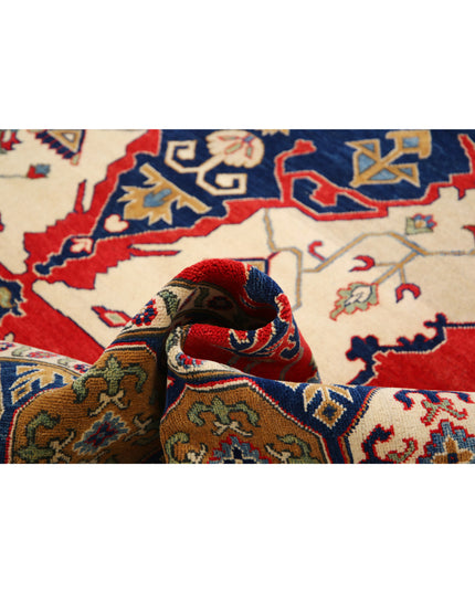 Kazak 10' 1" X 13' 7" Hand Knotted Wool Rug 10' 1" X 13' 7" (307 X 414) / Ivory / Wool