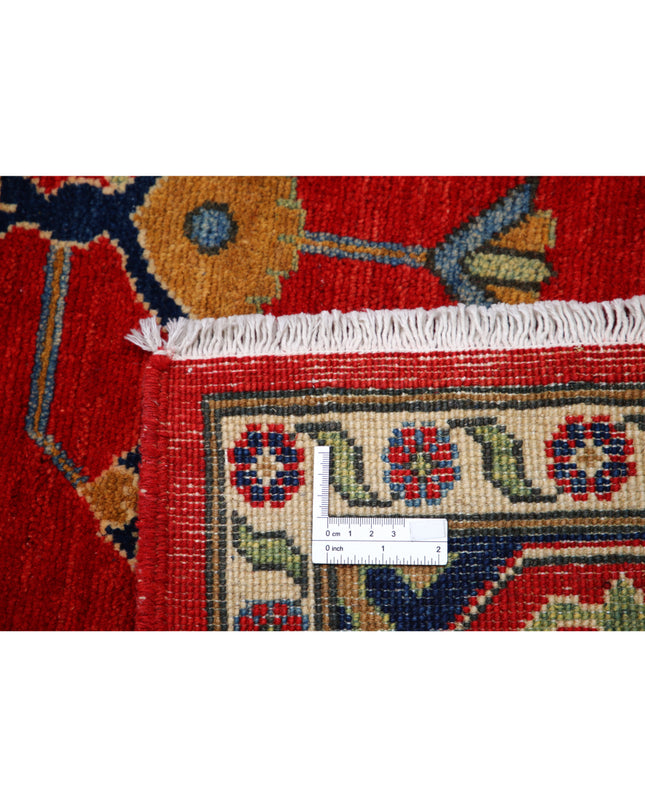 Kazak 10' 1" X 13' 7" Hand Knotted Wool Rug 10' 1" X 13' 7" (307 X 414) / Ivory / Wool