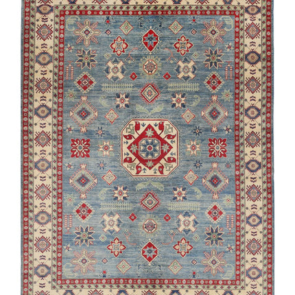 Kazak 10' 1" X 13' 9" Hand Knotted Wool Rug 10' 1" X 13' 9" (307 X 419) / Red / Wool