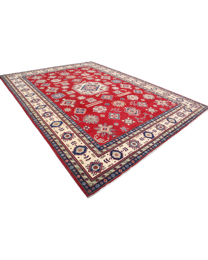 Kazak 10' 3" X 14' 0" Hand Knotted Wool Rug 10' 3" X 14' 0" (312 X 427) / Red / Wool