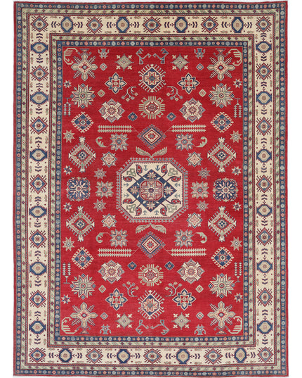 Kazak 10' 3" X 14' 0" Hand Knotted Wool Rug 10' 3" X 14' 0" (312 X 427) / Red / Wool