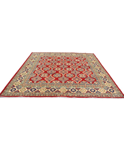 Kazak 9' 1" X 9' 2" Hand Knotted Wool Rug 9' 1" X 9' 2" (277 X 280) / Red / Wool