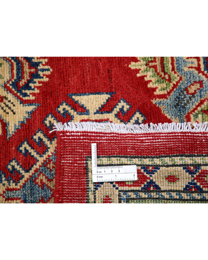 Kazak 9' 1" X 9' 2" Hand Knotted Wool Rug 9' 1" X 9' 2" (277 X 280) / Red / Wool