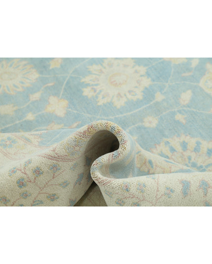 Kazak 9' 10" X 13' 6" Hand Knotted Wool Rug 9' 10" X 13' 6" (300 X 411) / Blue / Wool