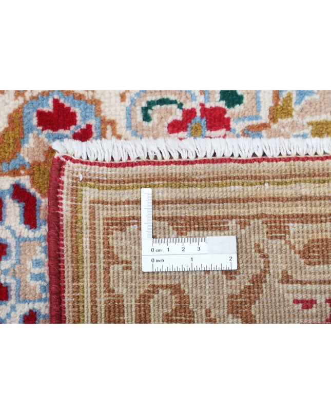 Kerman 9' 8" X 13' 4" Hand Knotted Wool Rug 9' 8" X 13' 4" (295 X 406) / Red / Wool