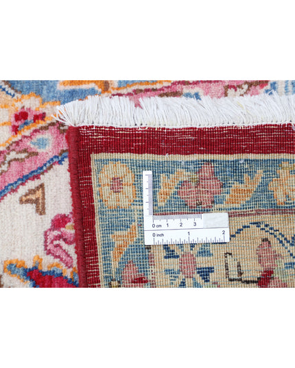 Kerman 8' 5" X 12' 7" Hand Knotted Wool Rug 8' 5" X 12' 7" (257 X 383) / Red / Wool