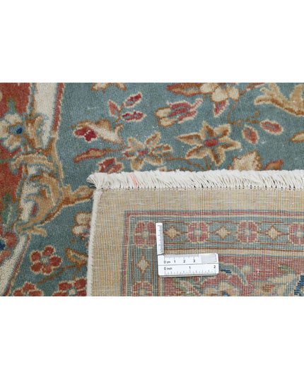 Kerman 11' 8" X 19' 3" Hand Knotted Wool Rug 11' 8" X 19' 3" (356 X 587) / Ivory / Wool