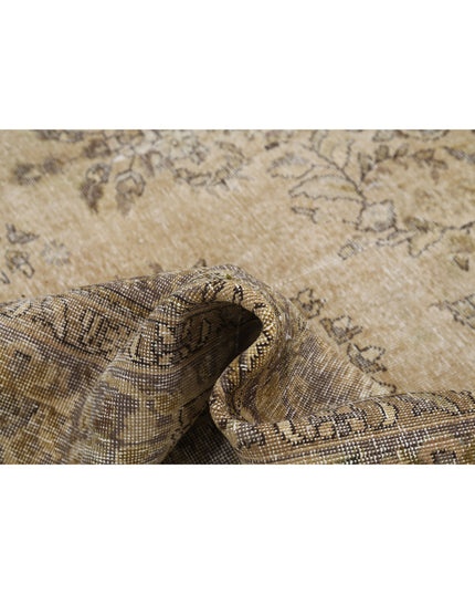 Kerman 9' 7" X 12' 6" Hand Knotted Wool Rug 9' 7" X 12' 6" (292 X 381) / Beige / Wool