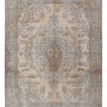 Kerman 9' 7" X 12' 6" Hand Knotted Wool Rug 9' 7" X 12' 6" (292 X 381) / Beige / Wool