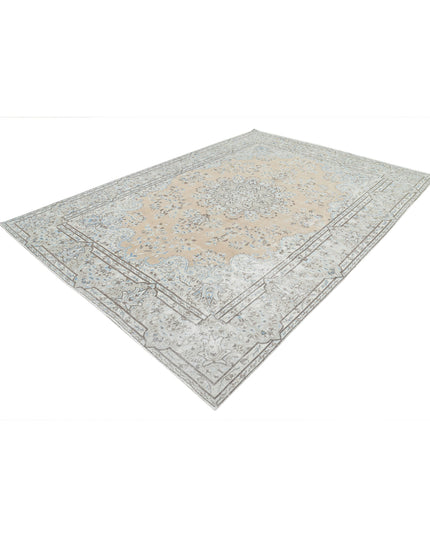 Kerman 8' 2" X 11' 7" Hand Knotted Wool Rug 8' 2" X 11' 7" (249 X 353) / Taupe / Wool