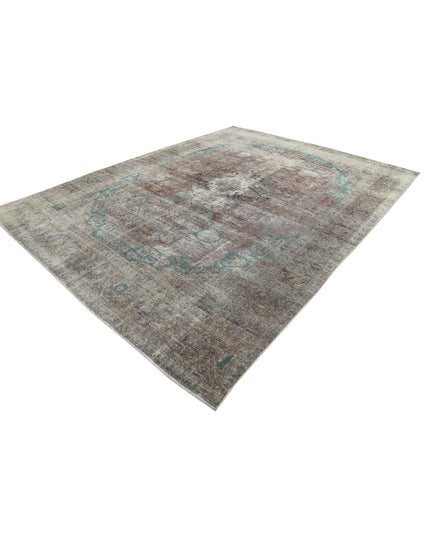 Kerman 9' 7" X 12' 5" Hand Knotted Wool Rug 9' 7" X 12' 5" (292 X 379) / Rust / Wool