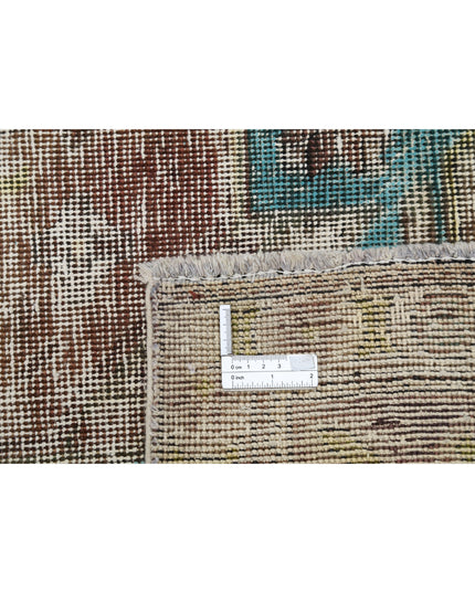 Kerman 9' 7" X 12' 5" Hand Knotted Wool Rug 9' 7" X 12' 5" (292 X 379) / Rust / Wool